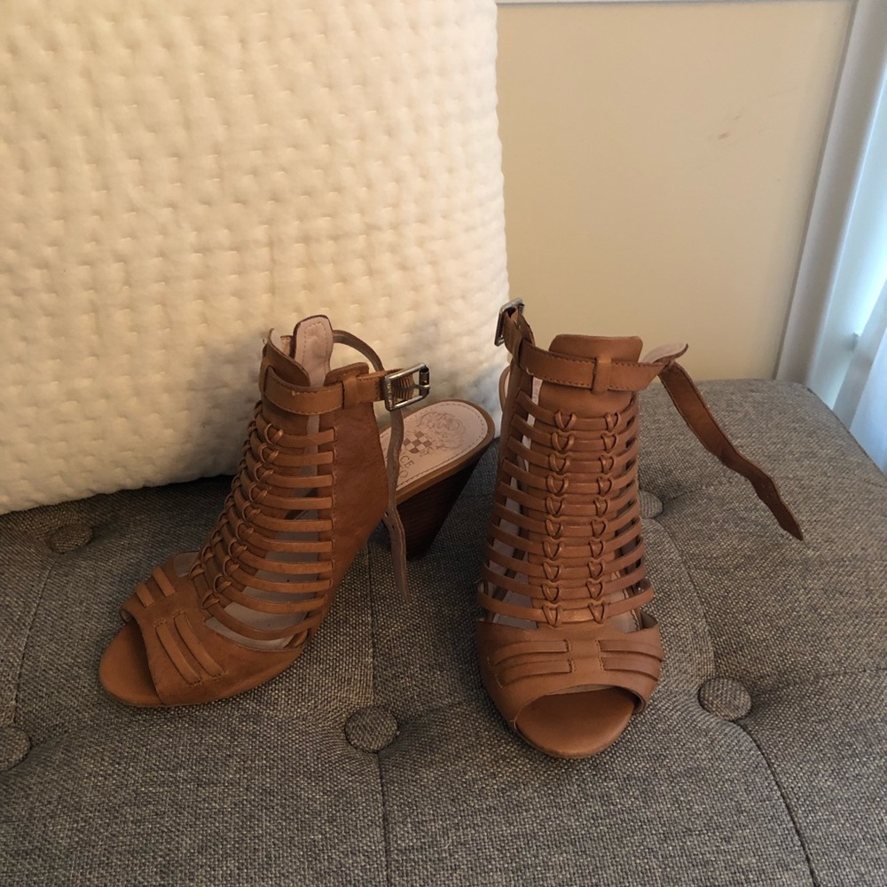 Vince Camuto Leather Sandals, size 7.5.